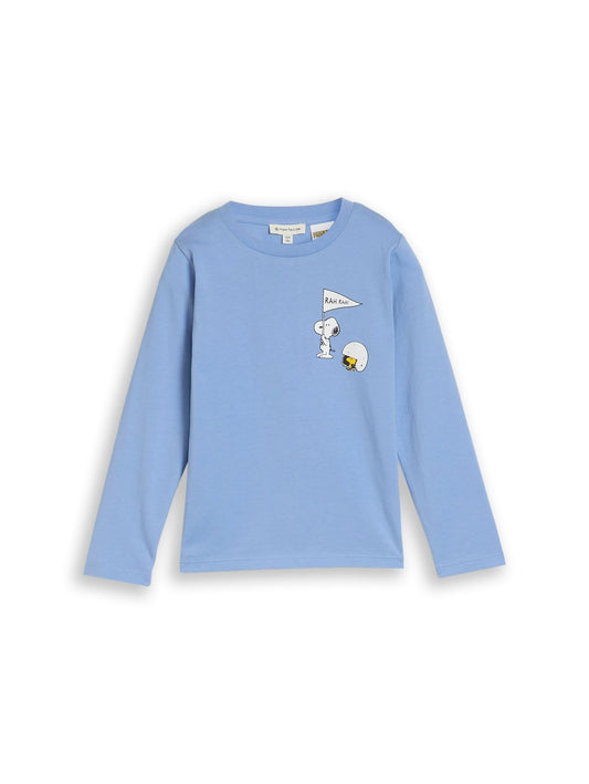 TOM TAILOR Langarmshirt mit Peanuts-Rückenprint