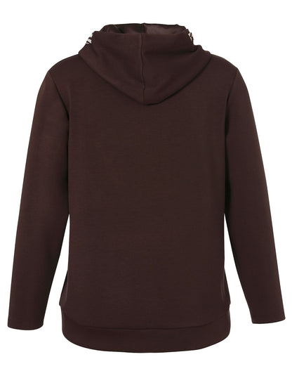 Sweatshirt Kapuze 1/1 Arm Motiv