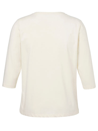 T-Shirt Rundhals 3/4 Arm Motiv