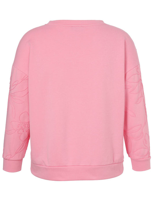 VIA APPIA Sweatshirt U-Boot 1/1 Arm Stickerei