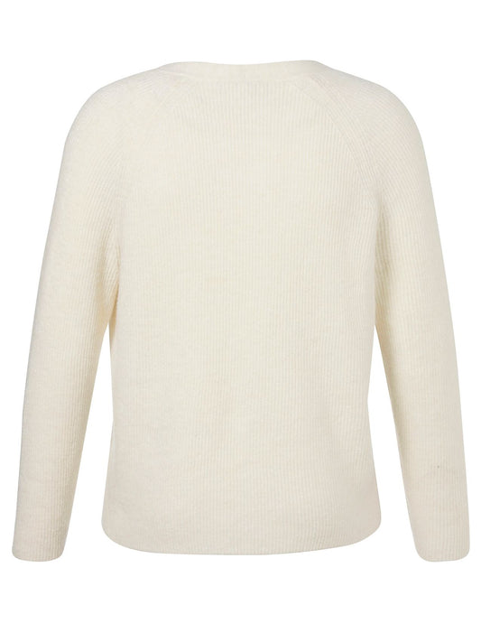 VIA APPIA Jacke V-Ausschnitt 1/1 Arm Knöpfe Struktur