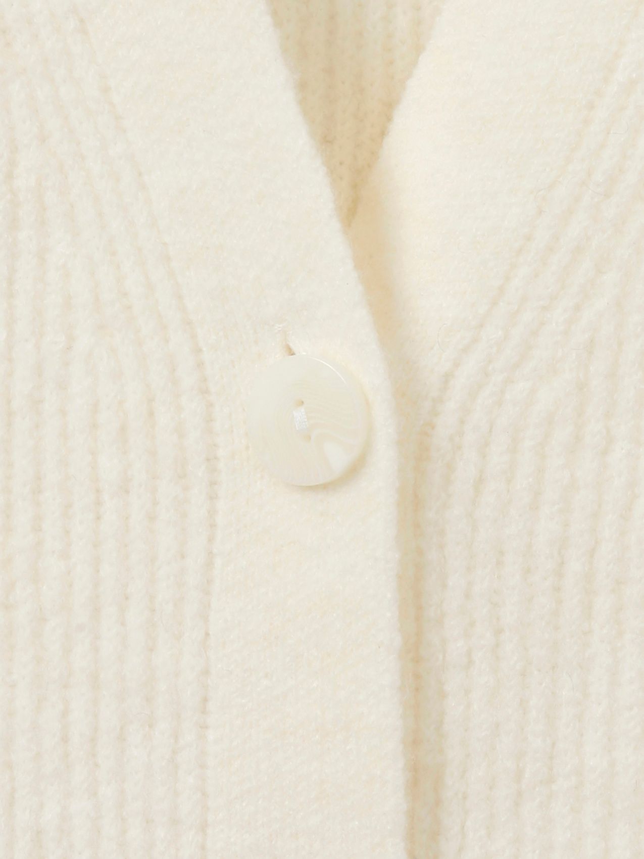 Jacke V-Ausschnitt 1/1 Arm Knöpfe  Struktur