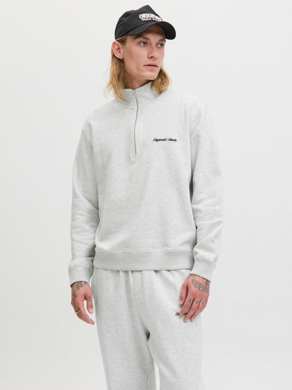 JORNORREBRO EMB SWEAT HIGH NECK SN