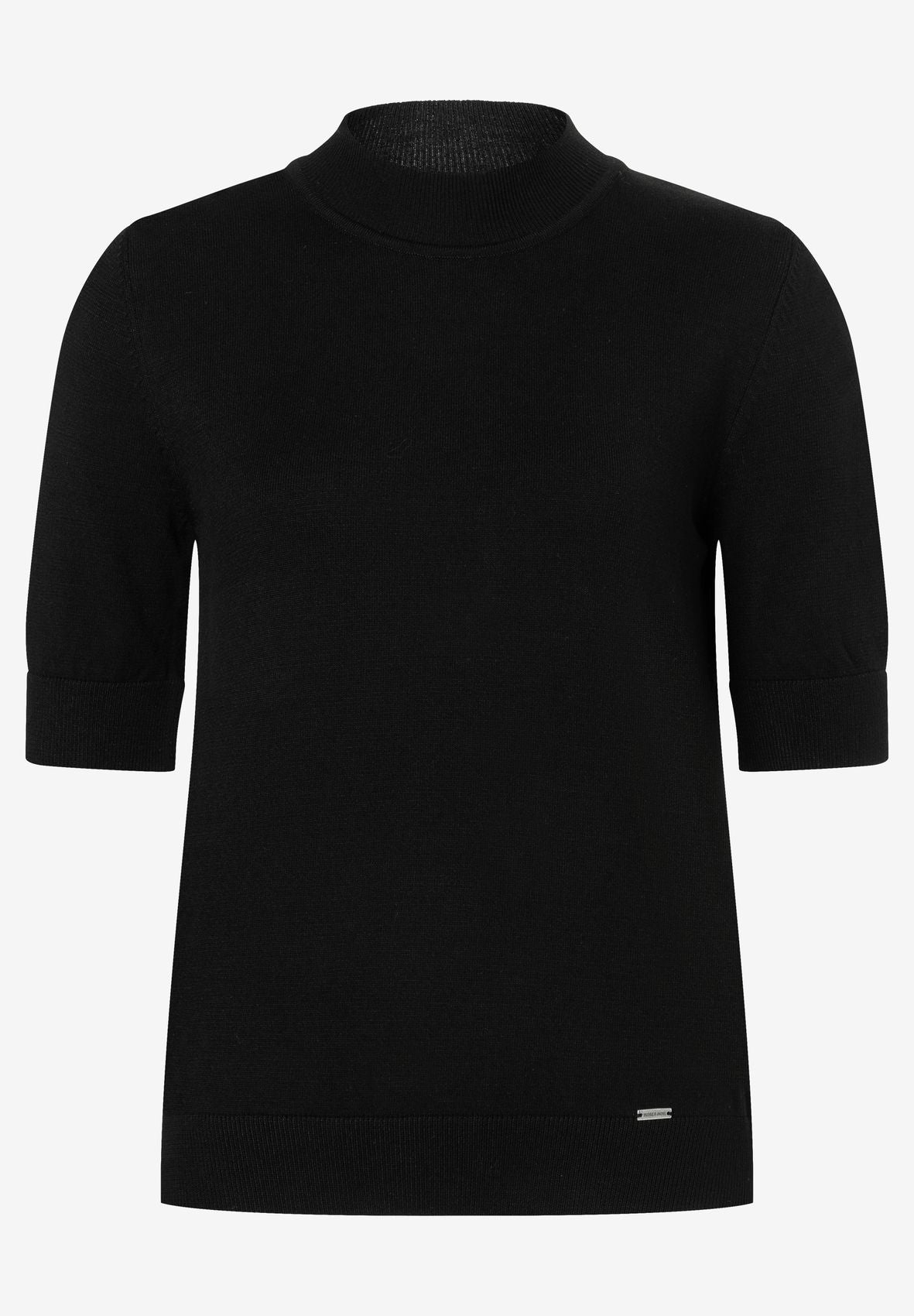 Turtleneck Pullover, black