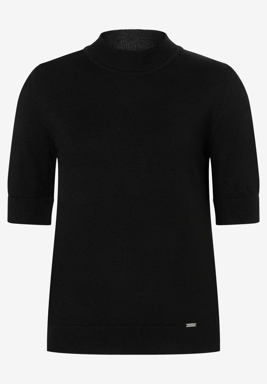 MORE & MORE Turtleneck Pullover, black 38