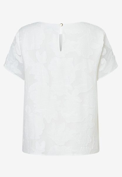 MORE & MORE Jacquard-Bluse