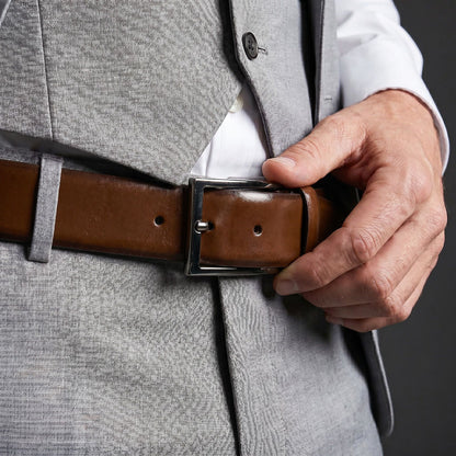 Ledergürtel LINDENMANN (XL)