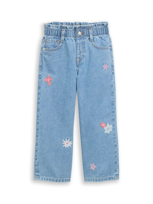 TOM TAILOR Wide Leg Jeans mit Stickerei 110