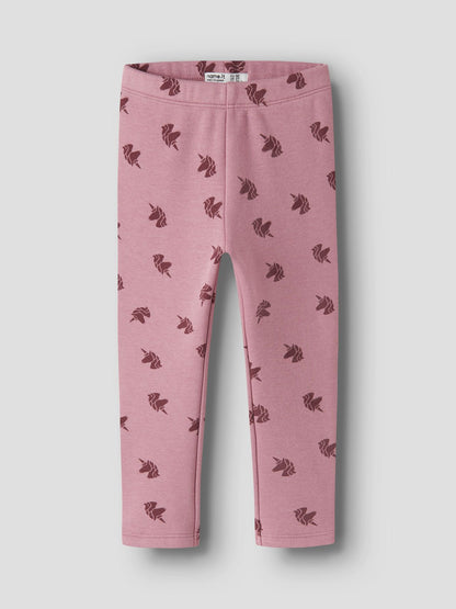 NMFDAVINA SWEAT FLEECE LEGGING BRU NOOS