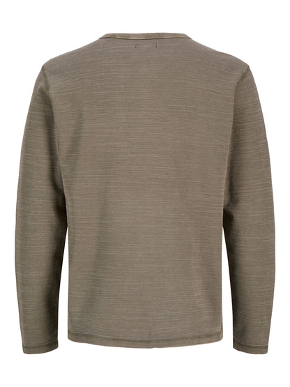 JPRBLUAARON LS HENLEY TEE PLS
