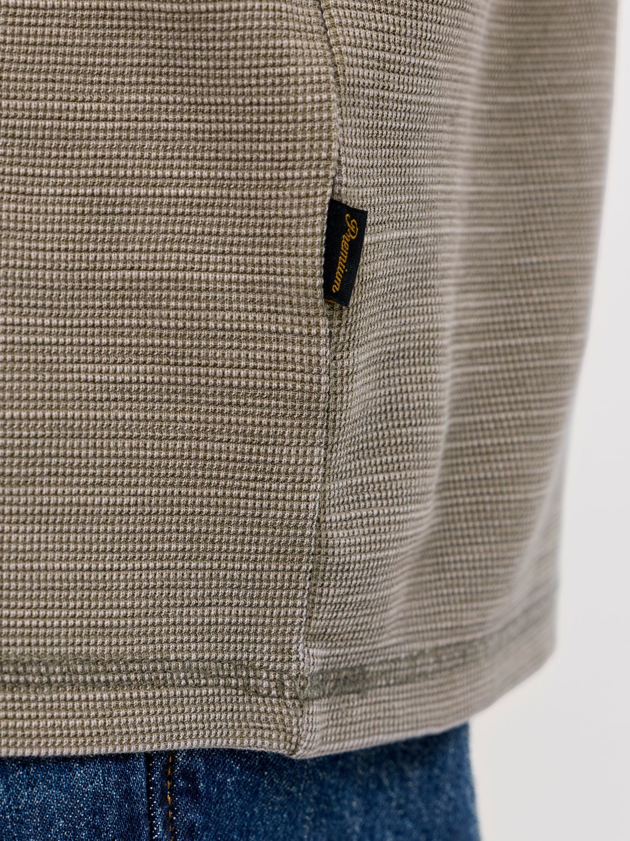 JPRBLUAARON LS HENLEY TEE PLS