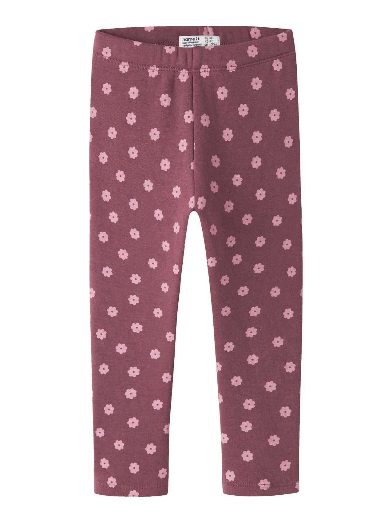NMFDAVINA SWEAT FLEECE LEGGING BRU NOOS
