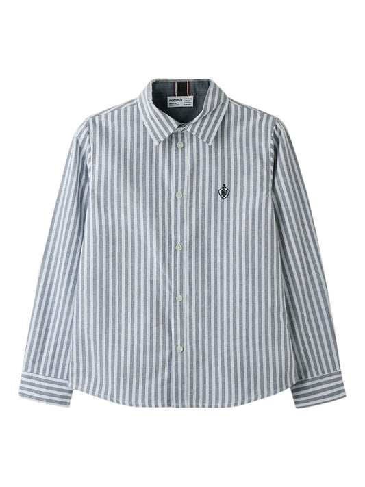 BESTSELLER NKMNEWSA LS SHIRT NOOS