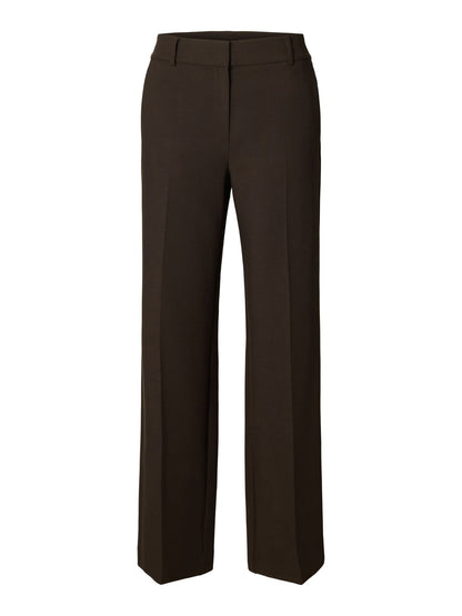 SLWRITA MW WIDE PANT MEL NOOS