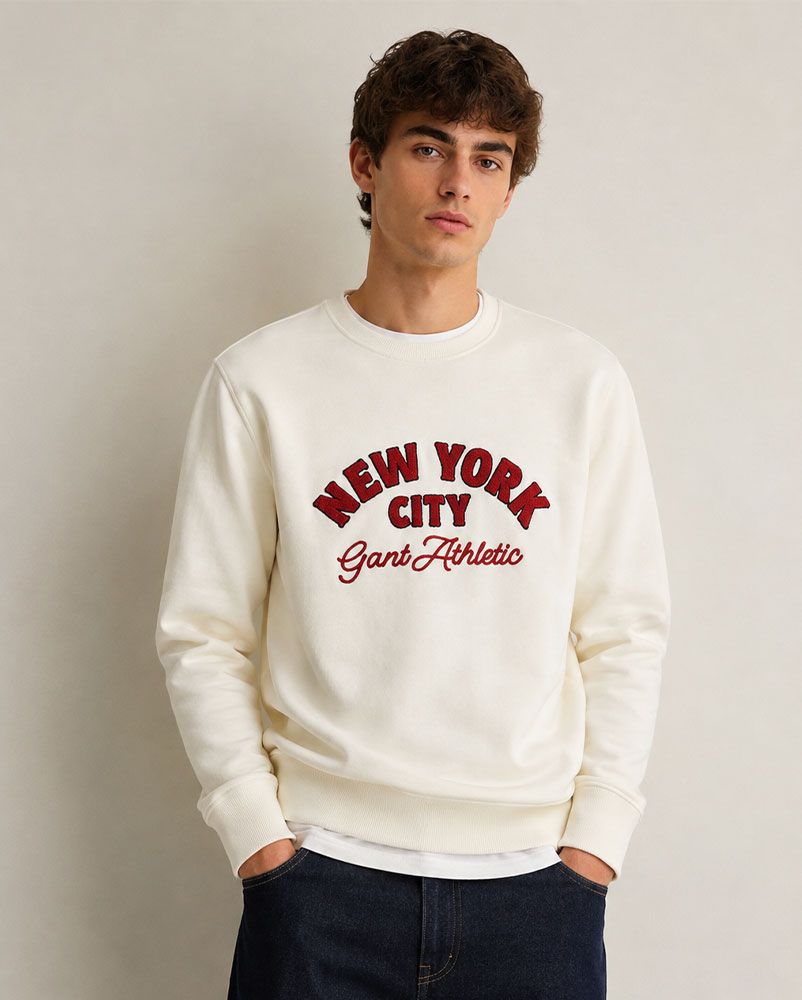 GANT Sweatshirt mit Logo-Stickerei