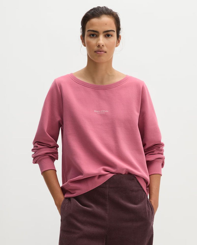 Lockerer Pullover mit Rundhalsausschnitt