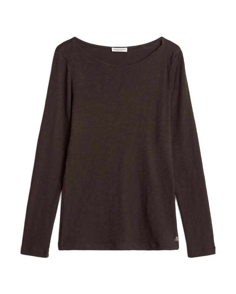 MARC O'POLO Longsleeve T-Shirt mit Rundhalsausschnitt