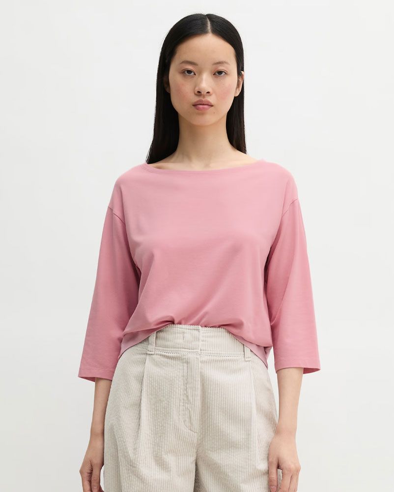 MARC O'POLO 3/4 T-Shirt mit weitem Ausschnitt