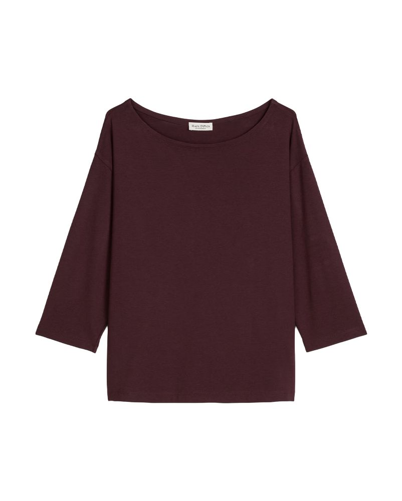 MARC O'POLO 3/4 T-Shirt mit weitem Ausschnitt