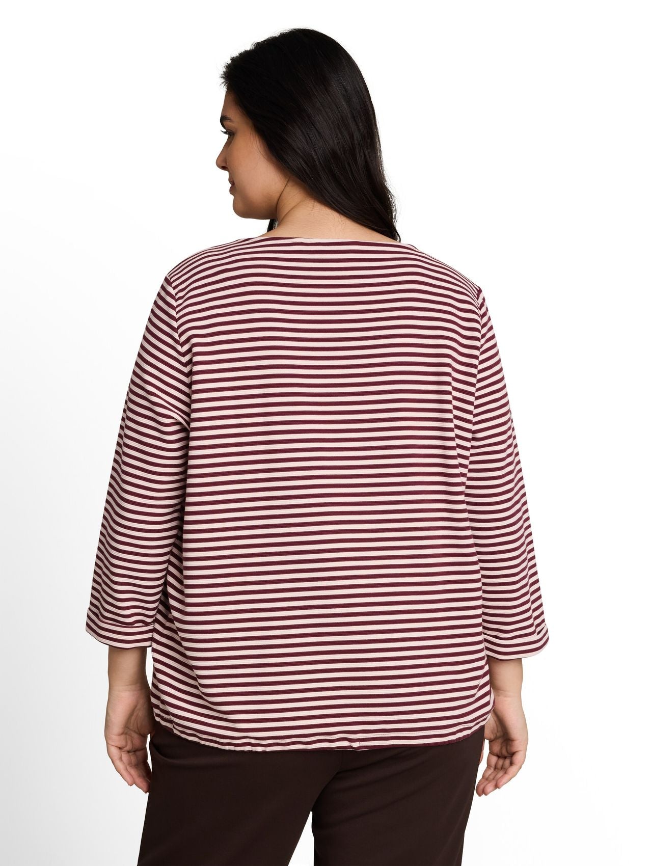 TOM TAILOR Plus Size - Langarmshirt mit Knopf-Details