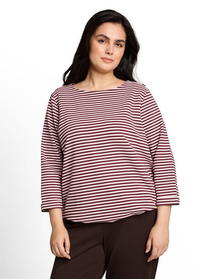 TOM TAILOR Plus Size - Langarmshirt mit Knopf-Details