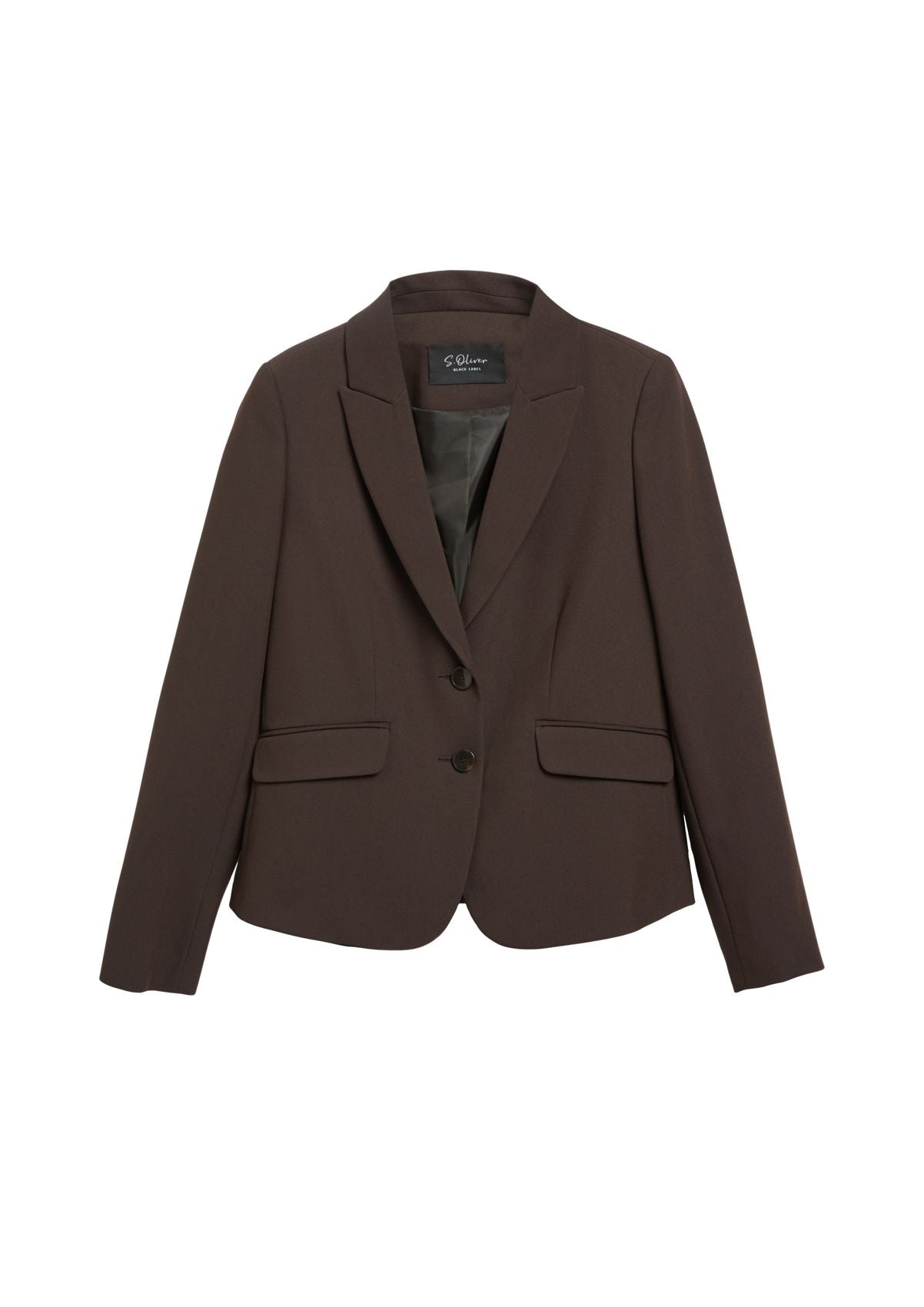 S.OLIVER BLACK Blazer tailliert mit Reverskragen