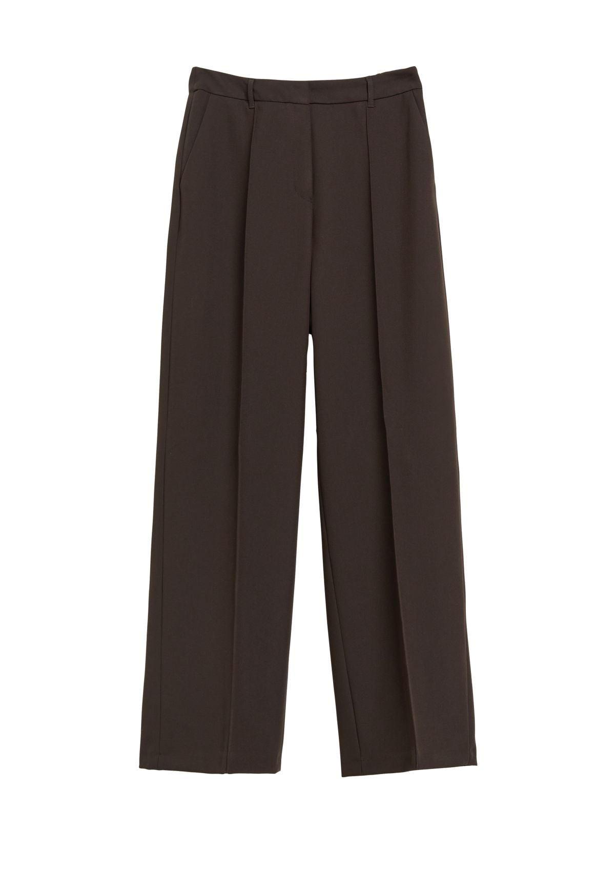 S.OLIVER BLACK Wide-Leg-Hose mit Elastikeinsatz REG
