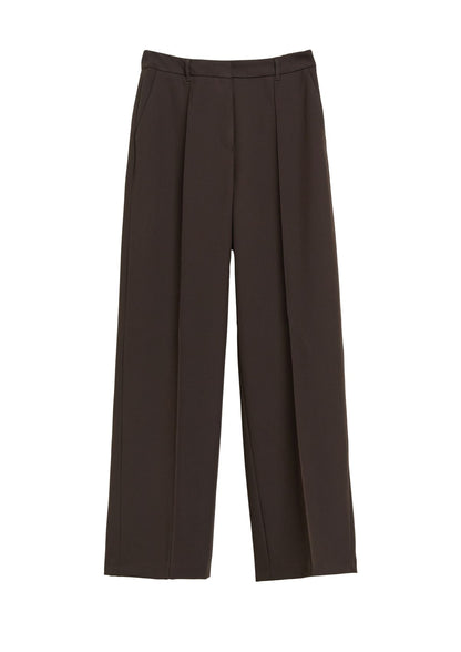 S.OLIVER BLACK Wide-Leg-Hose mit Elastikeinsatz REG