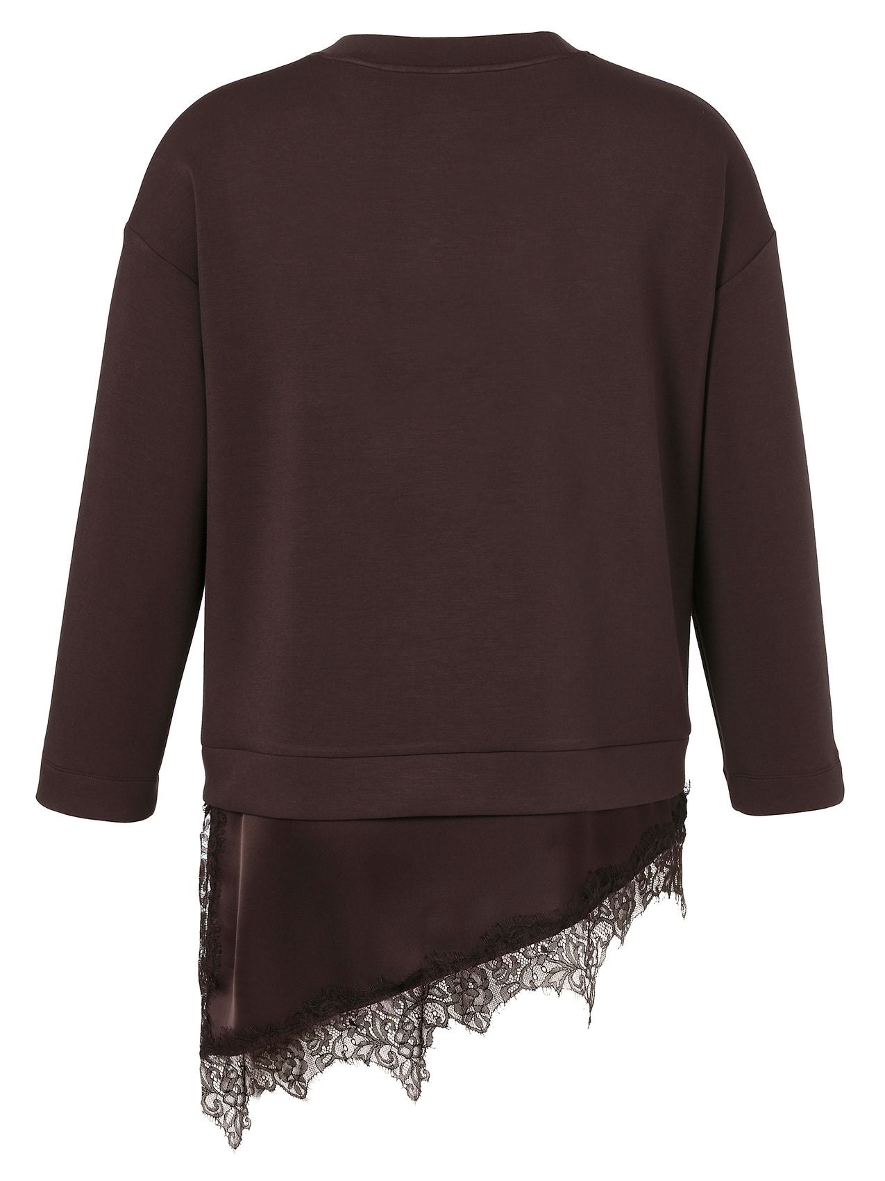 FRAPP Sweatshirt Rundhals 1/1 Arm Materialmix