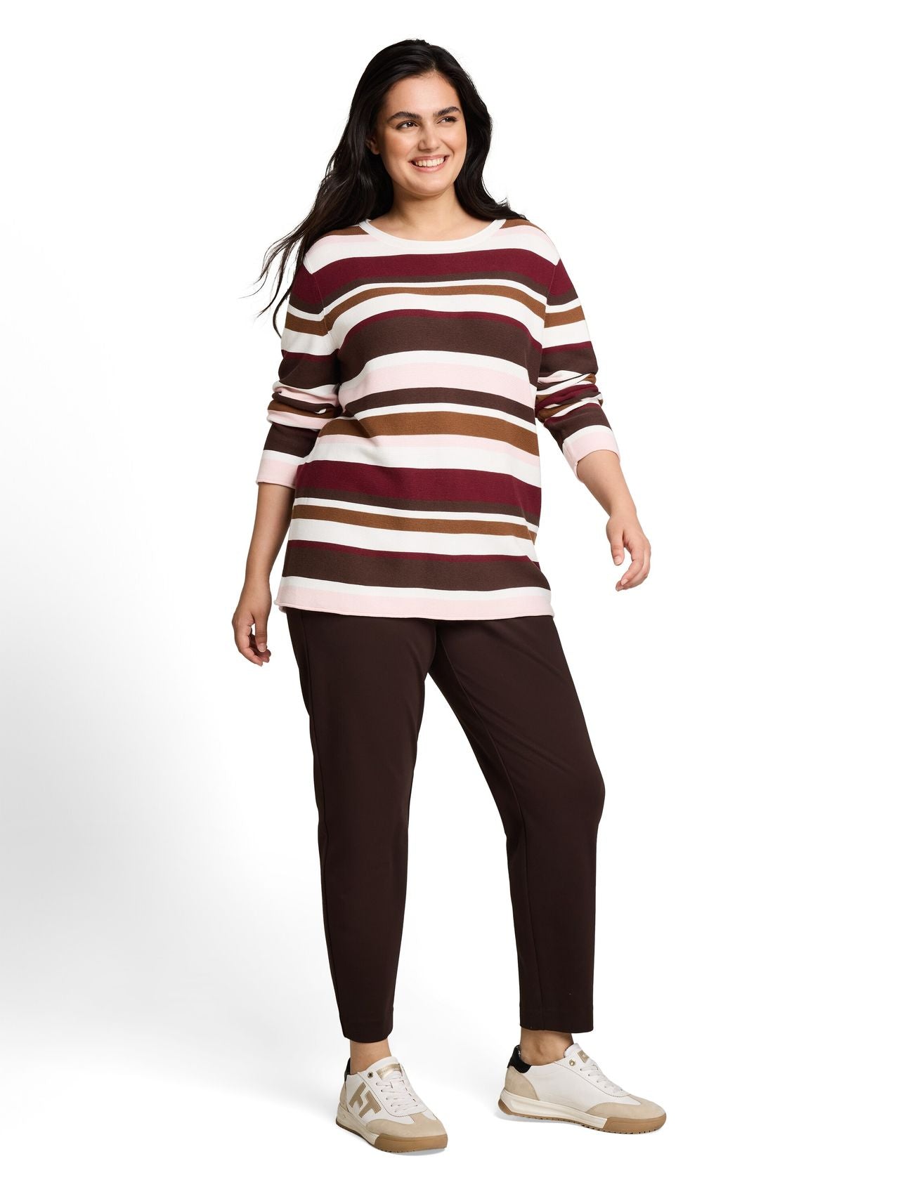 TOM TAILOR Plus Size - Strickpullover aus Baumwolle