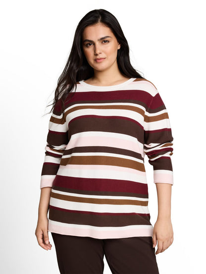 TOM TAILOR Plus Size - Strickpullover aus Baumwolle