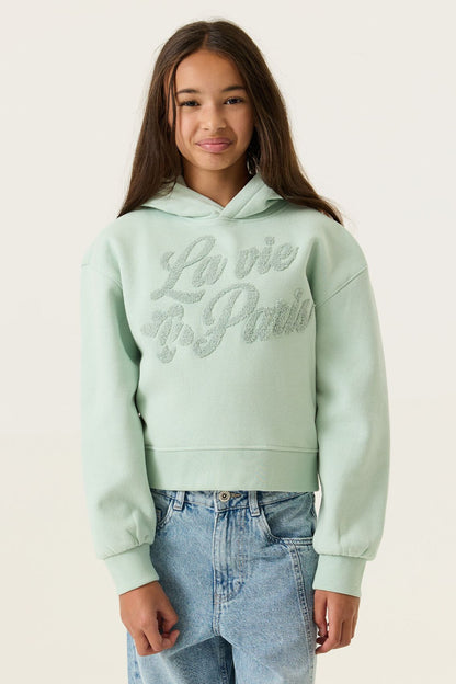 Hoodie mit Teddy-Schriftzug