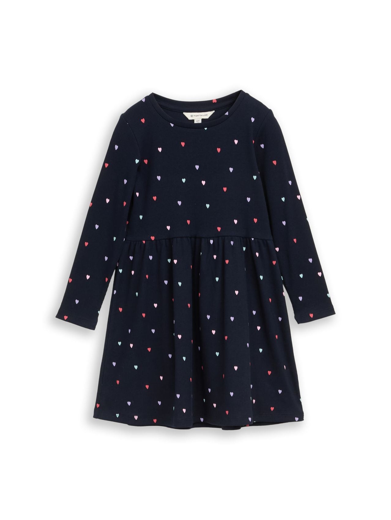 TOM TAILOR Mini-Kleid mit Herz-Print