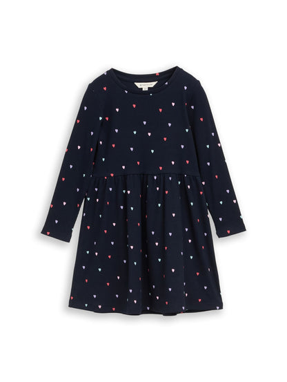 TOM TAILOR Mini-Kleid mit Herz-Print