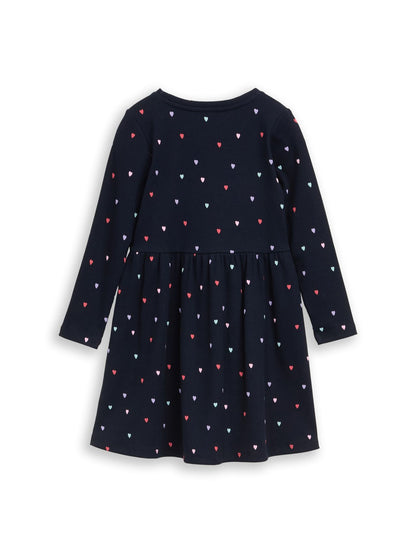 TOM TAILOR Mini-Kleid mit Herz-Print