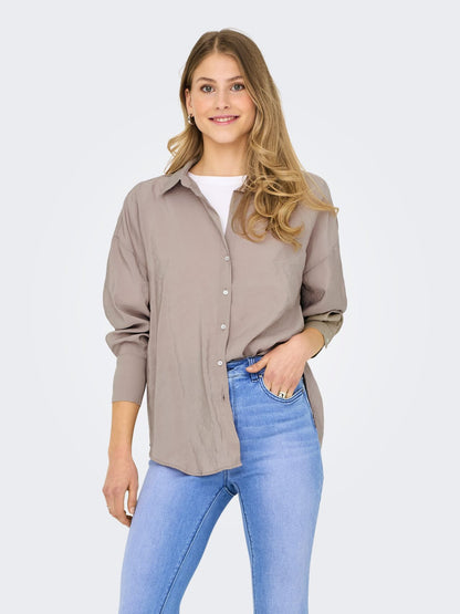 ONLY ONLZAZIMA L/S LOOSE SHIRT WVN NOOS