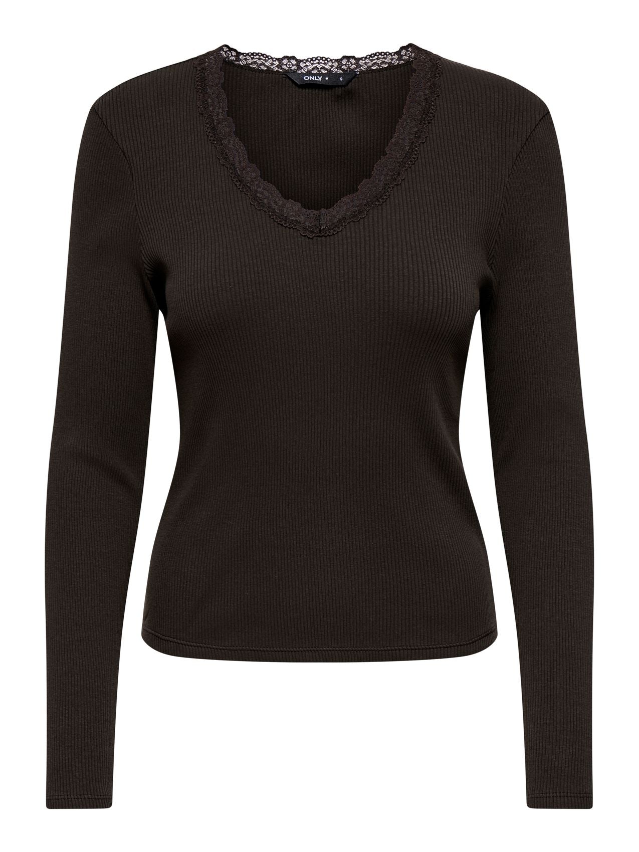 ONLY ONLSARA SHARAI L/S V-NECK TOP JRS M