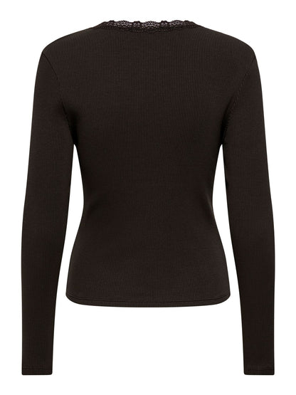 ONLY ONLSARA SHARAI L/S V-NECK TOP JRS
