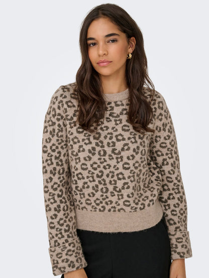 ONLY ONLLINA LS ANIMAL FOLD UP KNT
