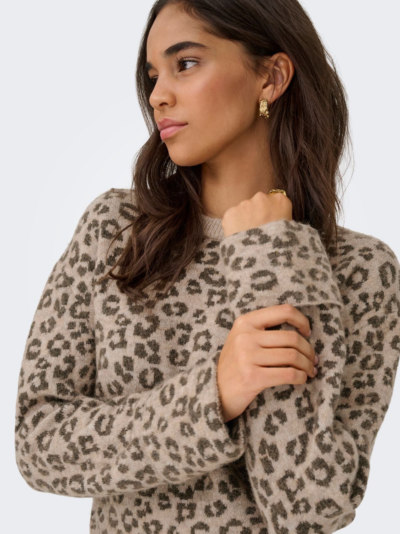 ONLY ONLLINA LS ANIMAL FOLD UP KNT