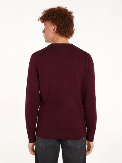 Rundhals-Pullover mit Kaschmiranteil