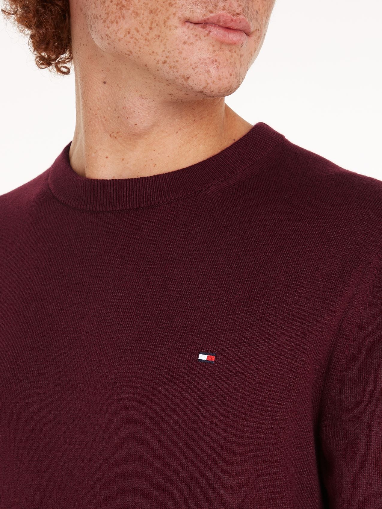 Rundhals-Pullover mit Kaschmiranteil