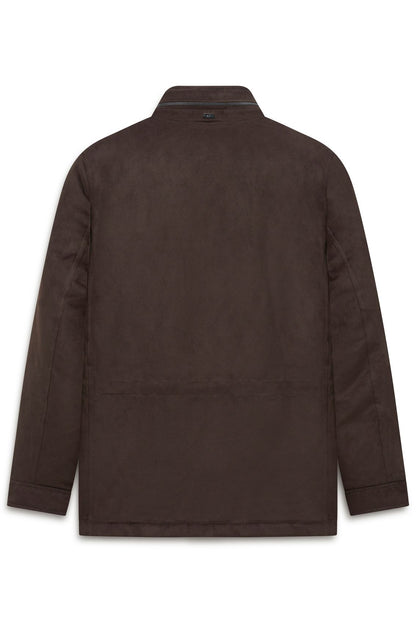 BRINKMANN Veloursjacke mit Stehkragen