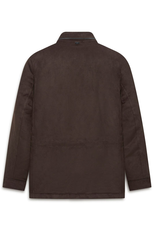 BRINKMANN Veloursjacke mit Stehkragen