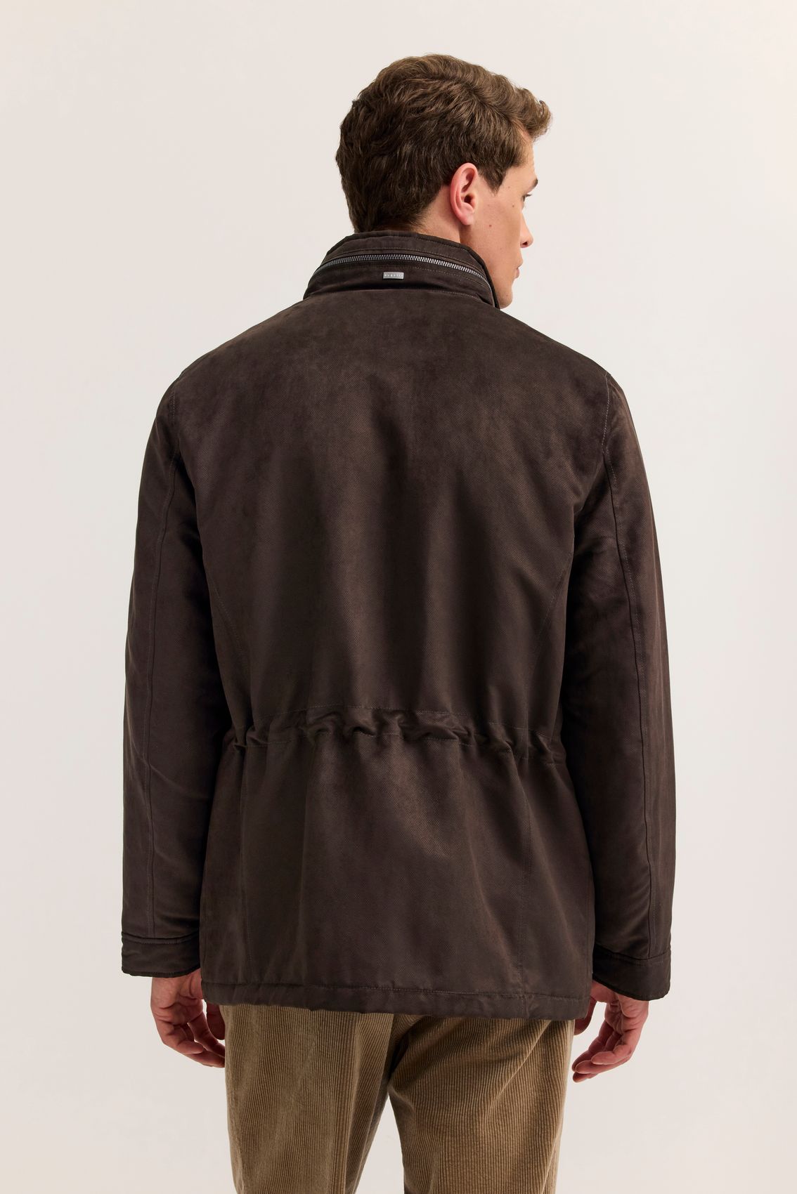 BRINKMANN Veloursjacke mit Stehkragen
