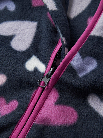 BESTSELLER NMFMEEKO FLEECE JACKET AOP2 NOOS