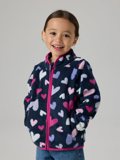 BESTSELLER NMFMEEKO FLEECE JACKET AOP2 NOOS