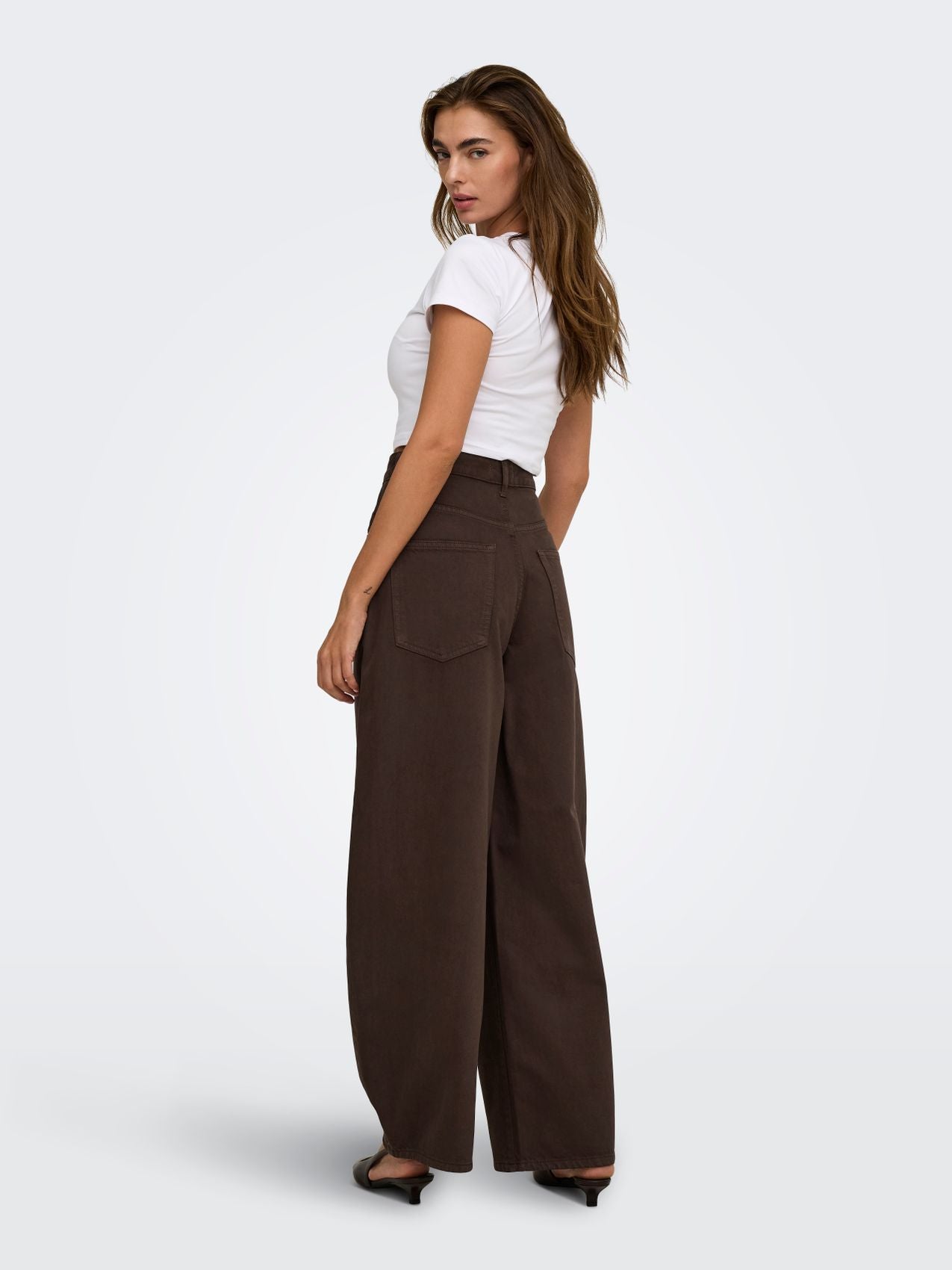 ONLY Wide Fit Barrel Jeans