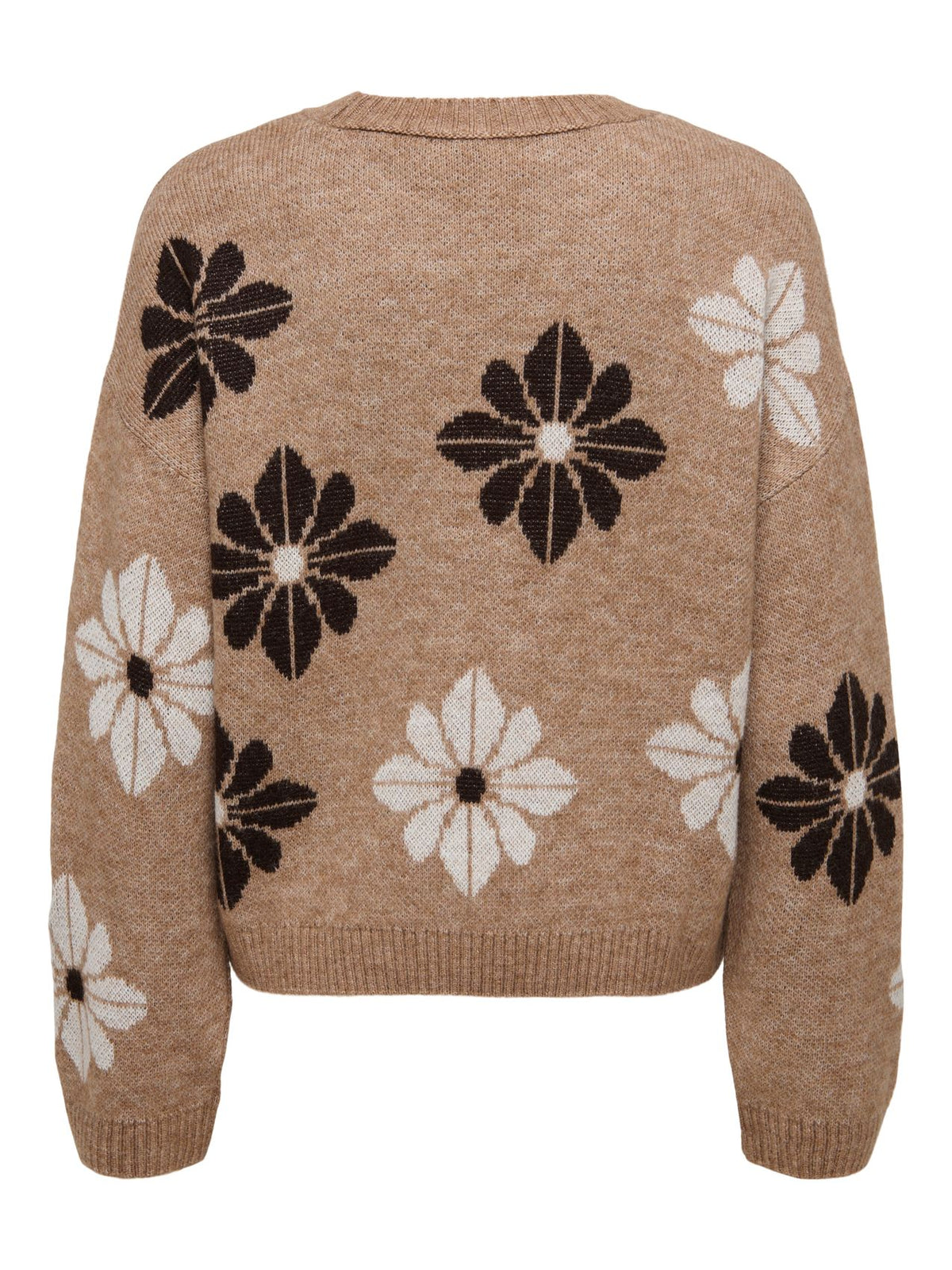 ONLY ONLFREESIA LS FLOWER O-NECK KNT NOOS
