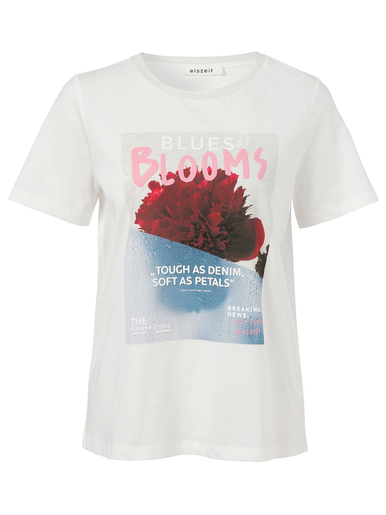 VIA APPIA T-Shirt Rundhals 1/2 Arm Druck Motiv 46